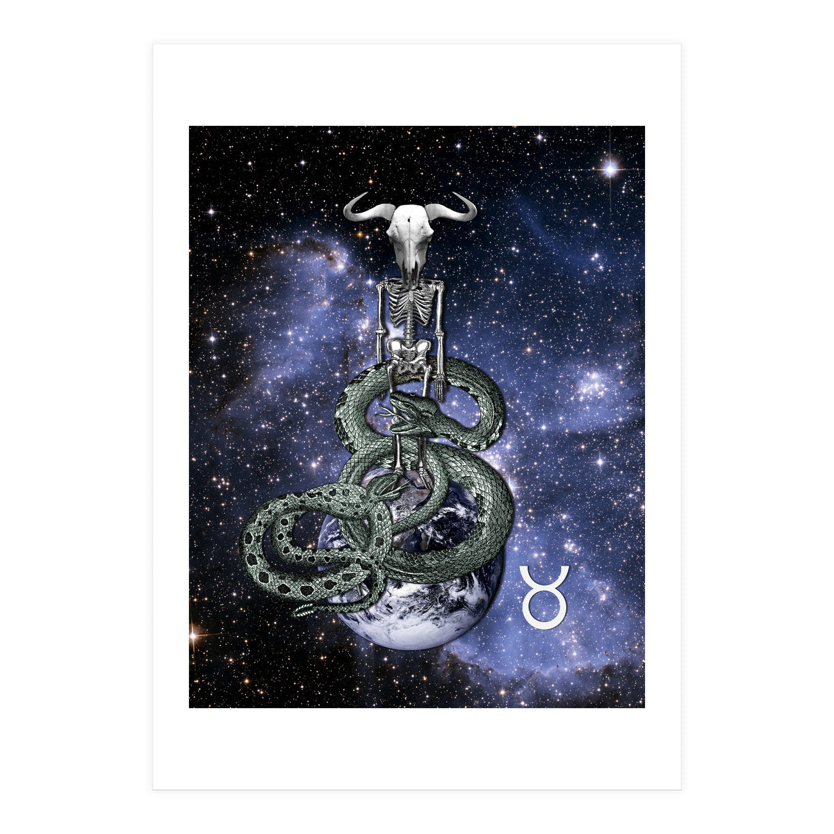 Tauro Zodiac Sign (Print Only)