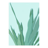 Minimal Snake Plant Leaves - Greener Eden (Print Only) thumbnail
