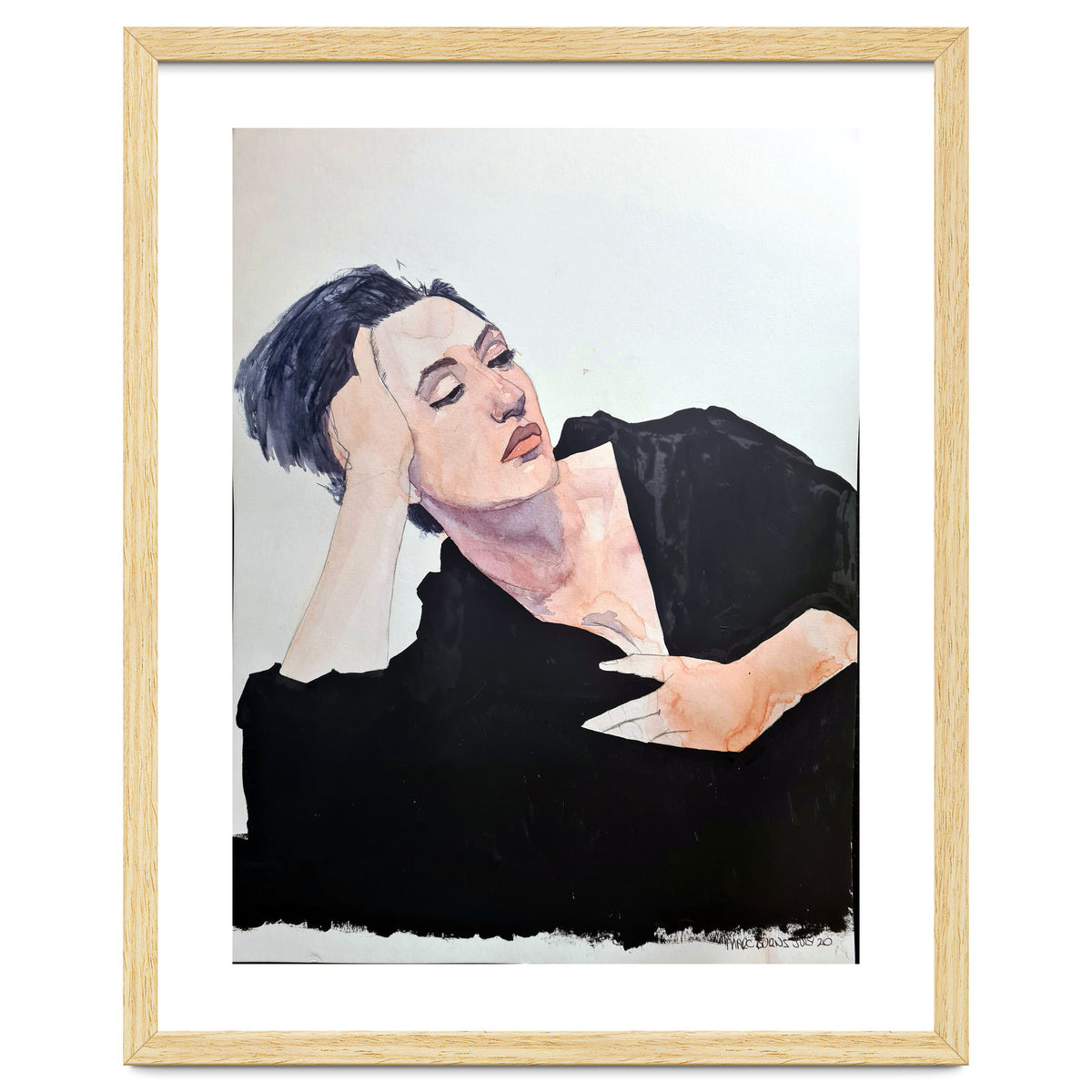 Untitled #91 - Woman in black