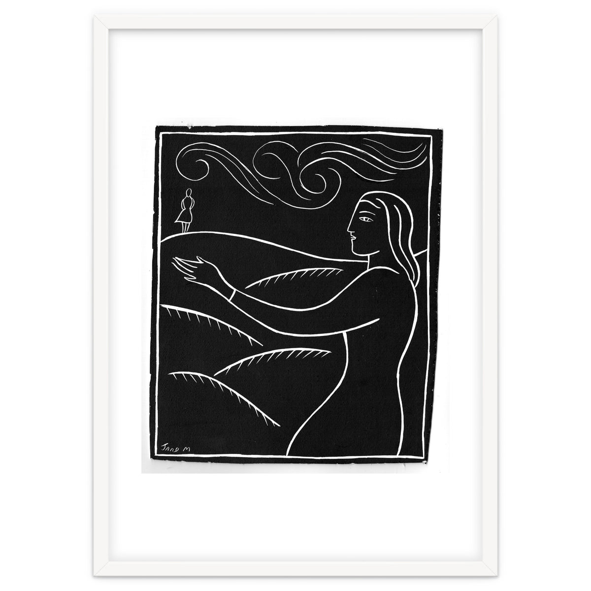 Woman With Future Self