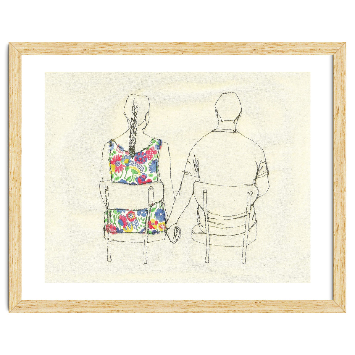 Colourful Couple Print