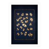 Golden Gingko Leafes (Print Only) thumbnail