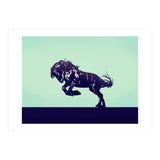 Dark Blue Stallion (Print Only) thumbnail