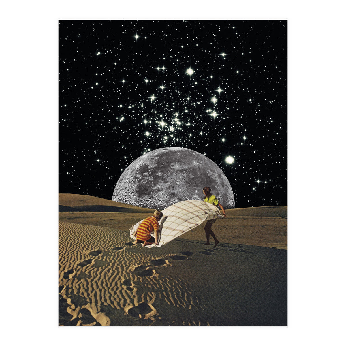 Stars And Desert (Print Only)