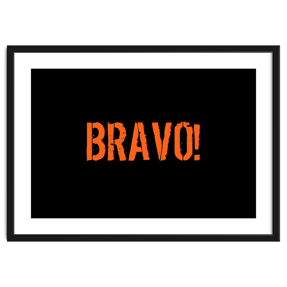 Bravo! Italian saying