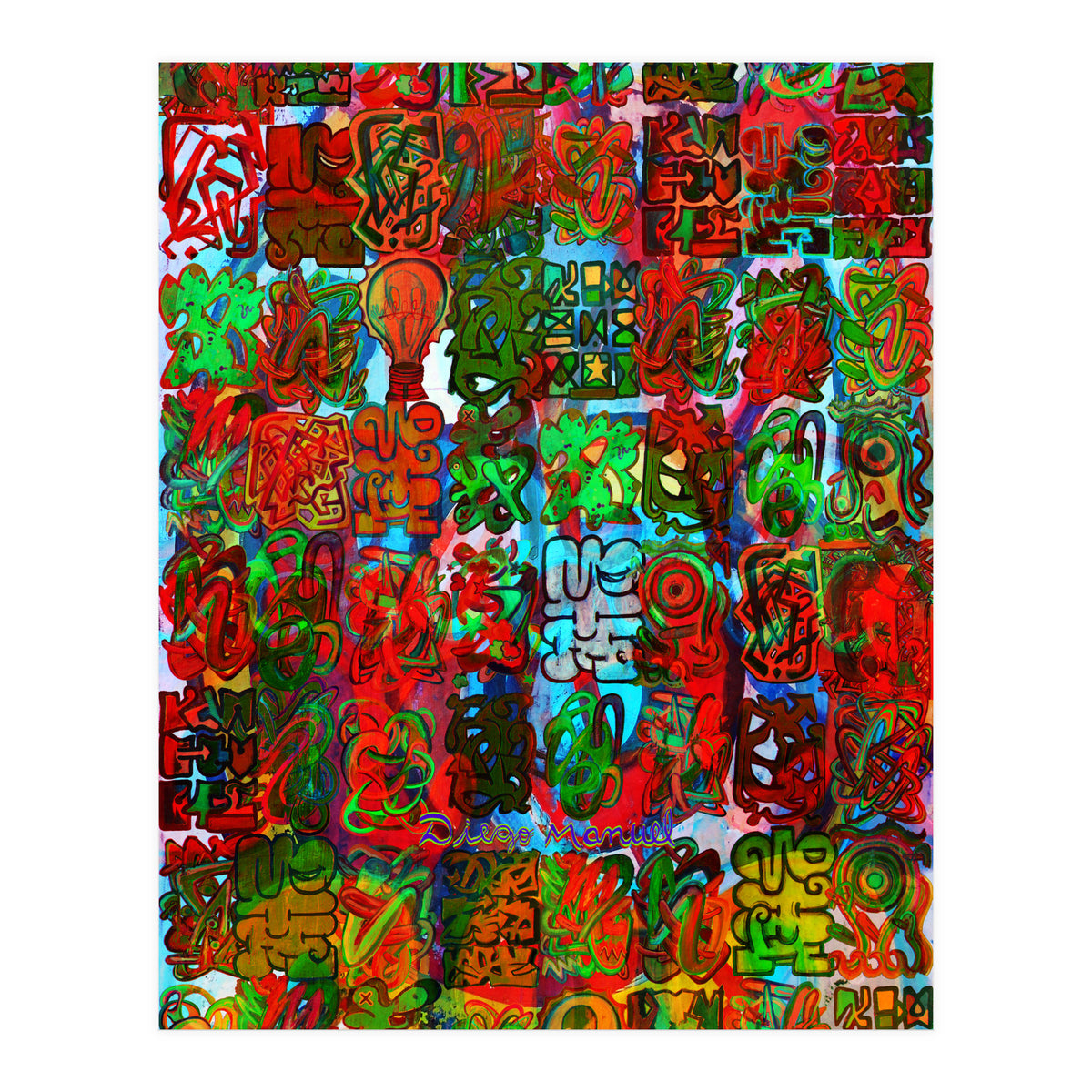 Graffiti Digital 2022 385 (Print Only)