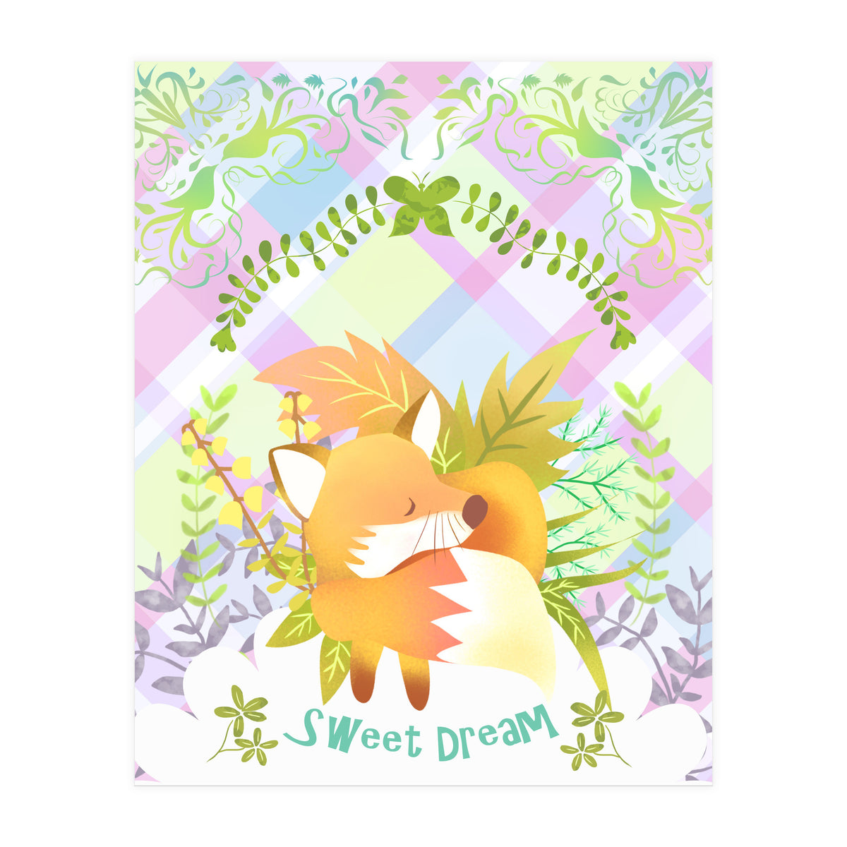 Sweet Dream Fox (Print Only)