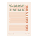 The Killers - Mr Brightside (Print Only) thumbnail