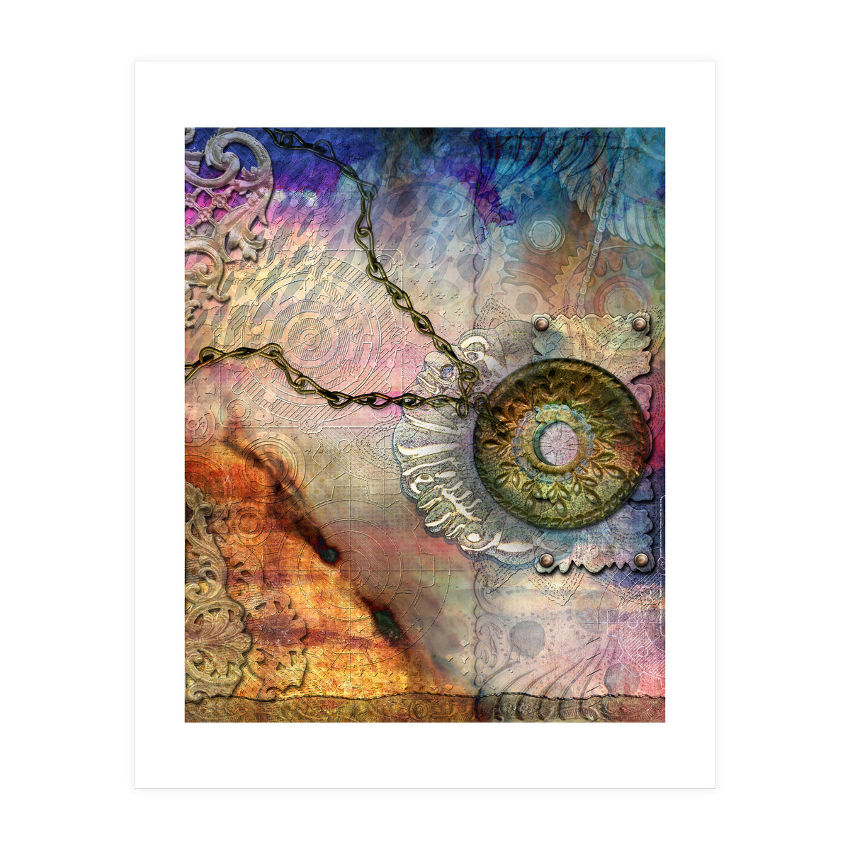 Textured Past (Print Only)