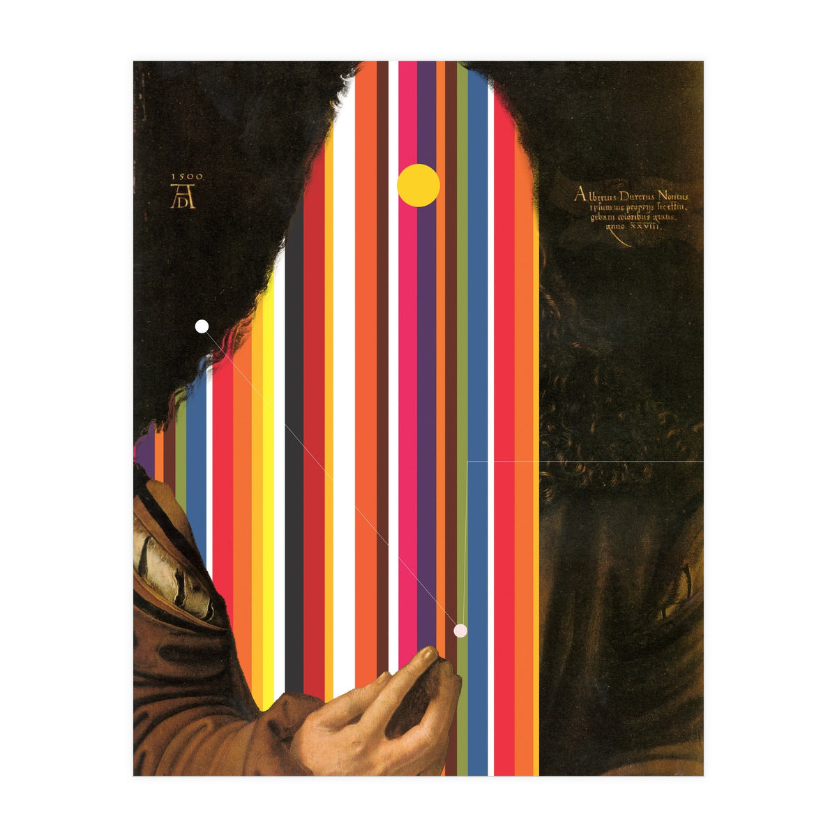 Dürer In Stripes (Print Only)