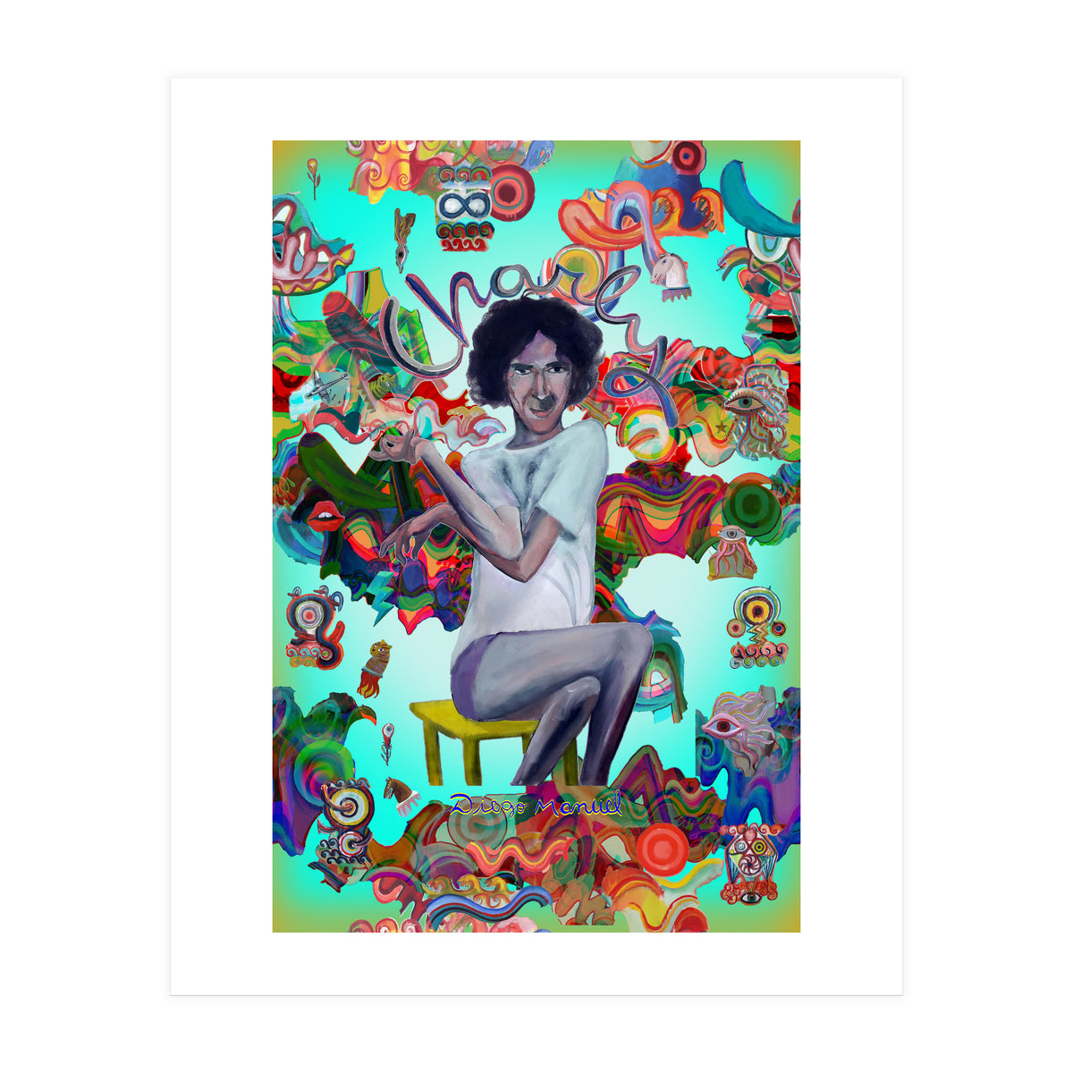 Charly Y Graffitis 4 (Print Only)