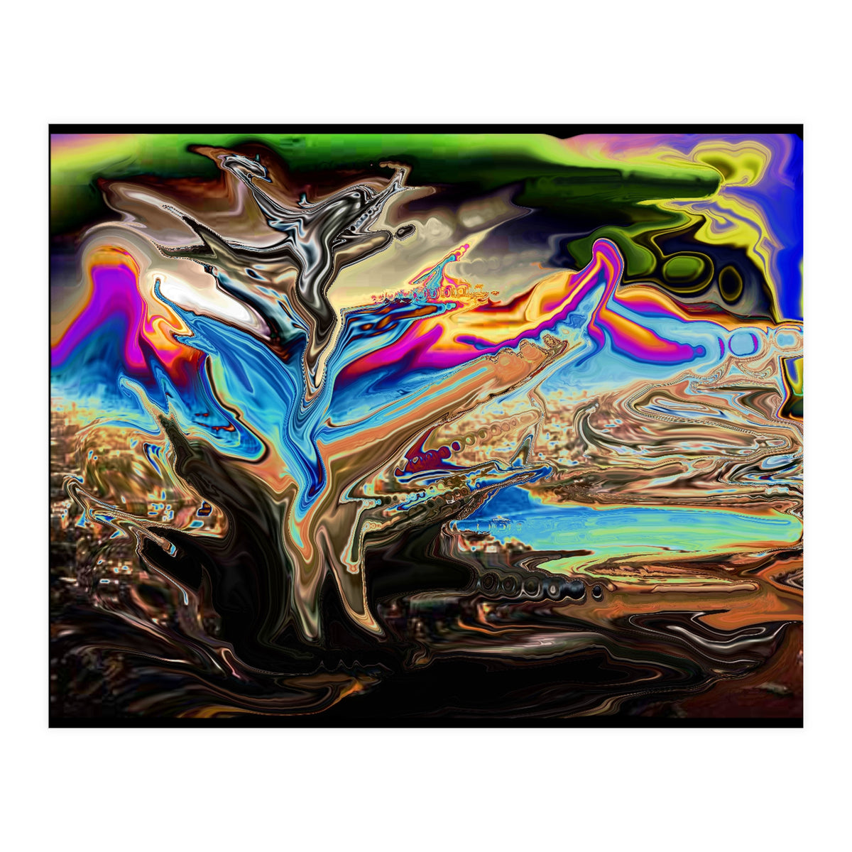 London Glass (Print Only)