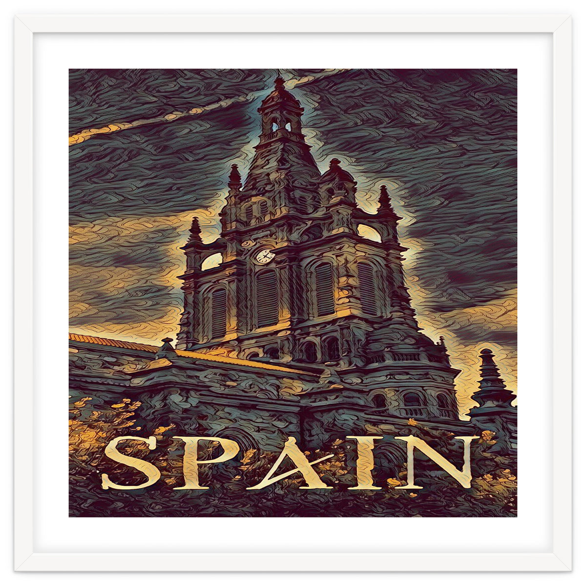 Gothic church in Spain