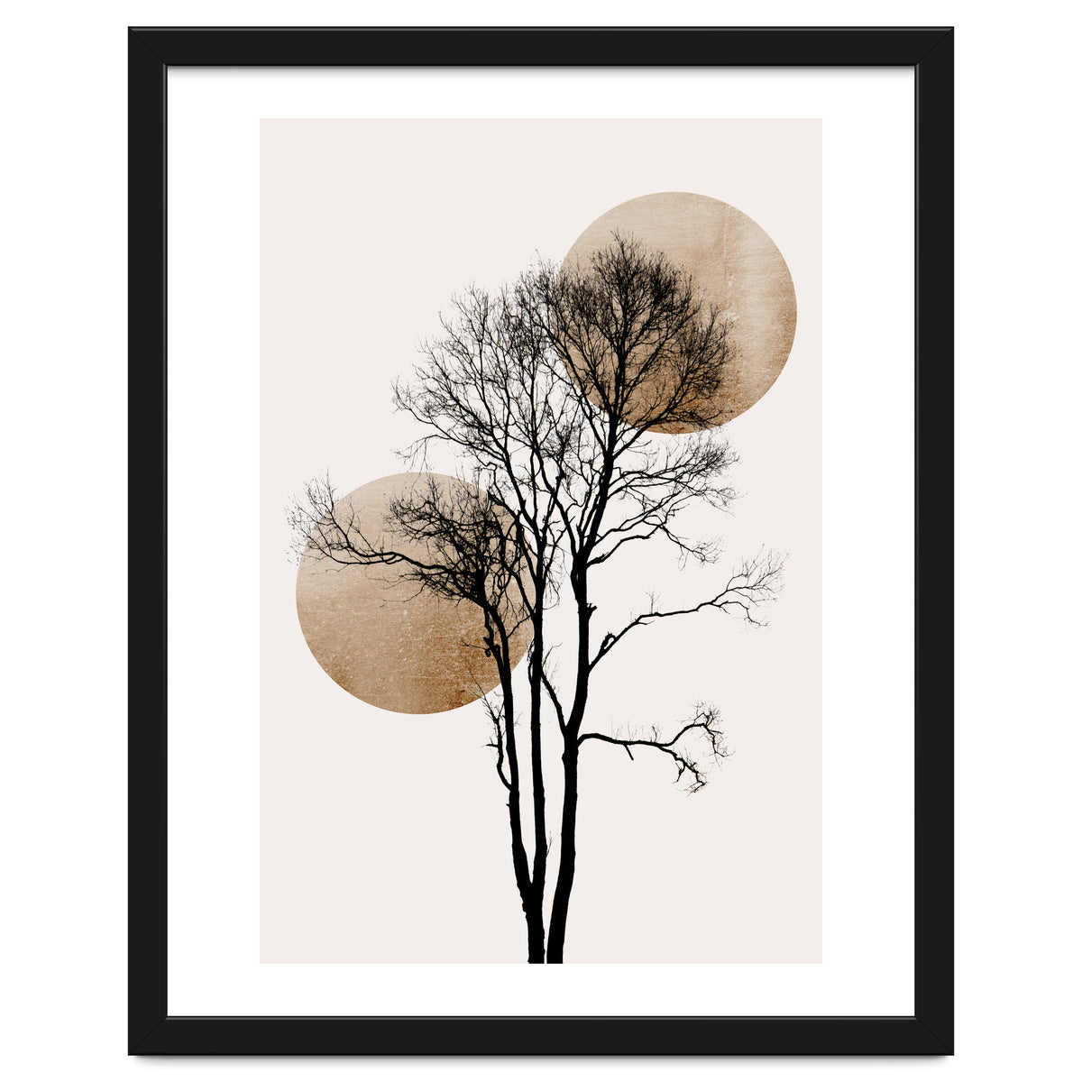 Sun And Moon Hiding Gold