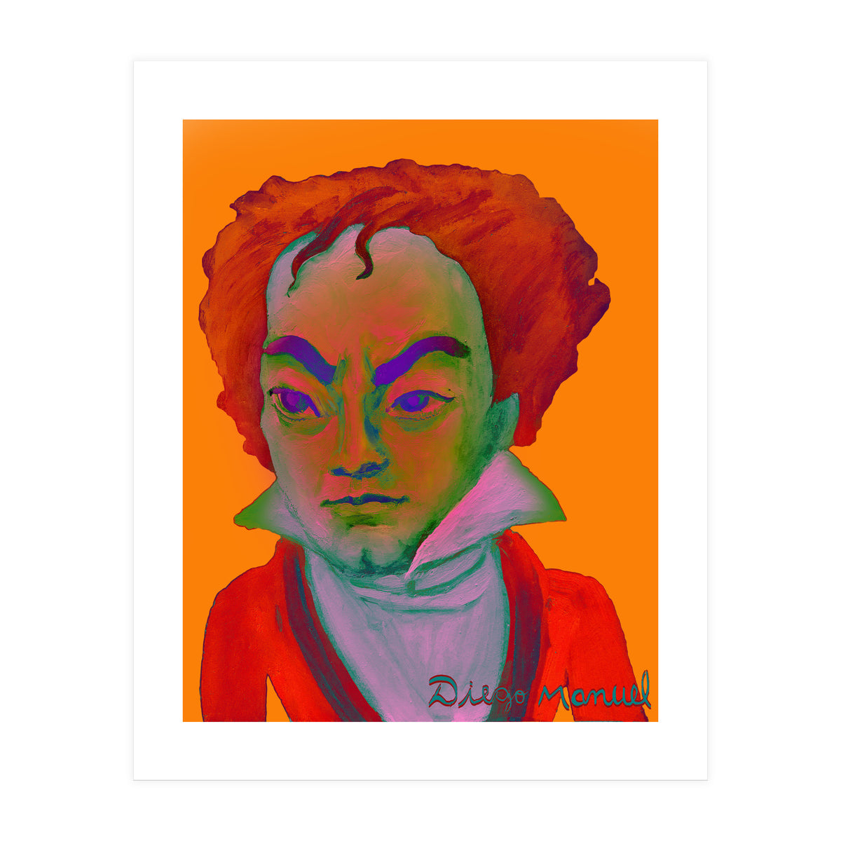 Beethoven Multicolor 1 (Print Only)