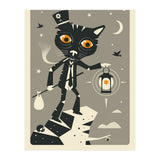 TAROT CARD CAT: THE HERMIT (Print Only) thumbnail