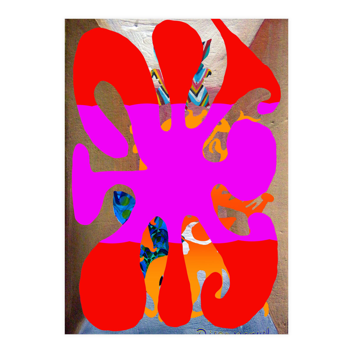 Pop Abstract 2023 A 6 (Print Only)