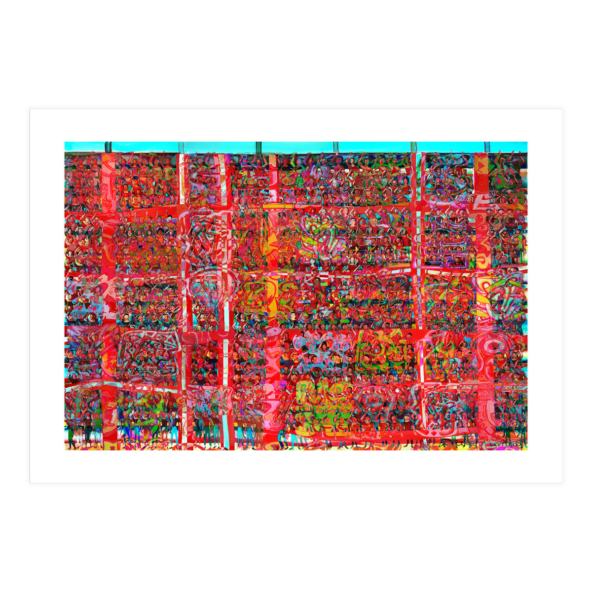 Gran Hinchada Roja 14 (Print Only)