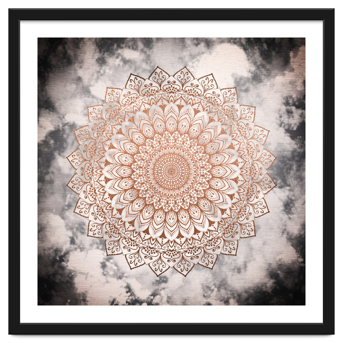 Rose Night Mandala