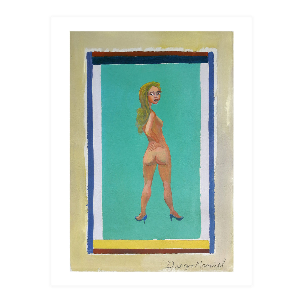 Chica de Calendario 2 (Print Only)