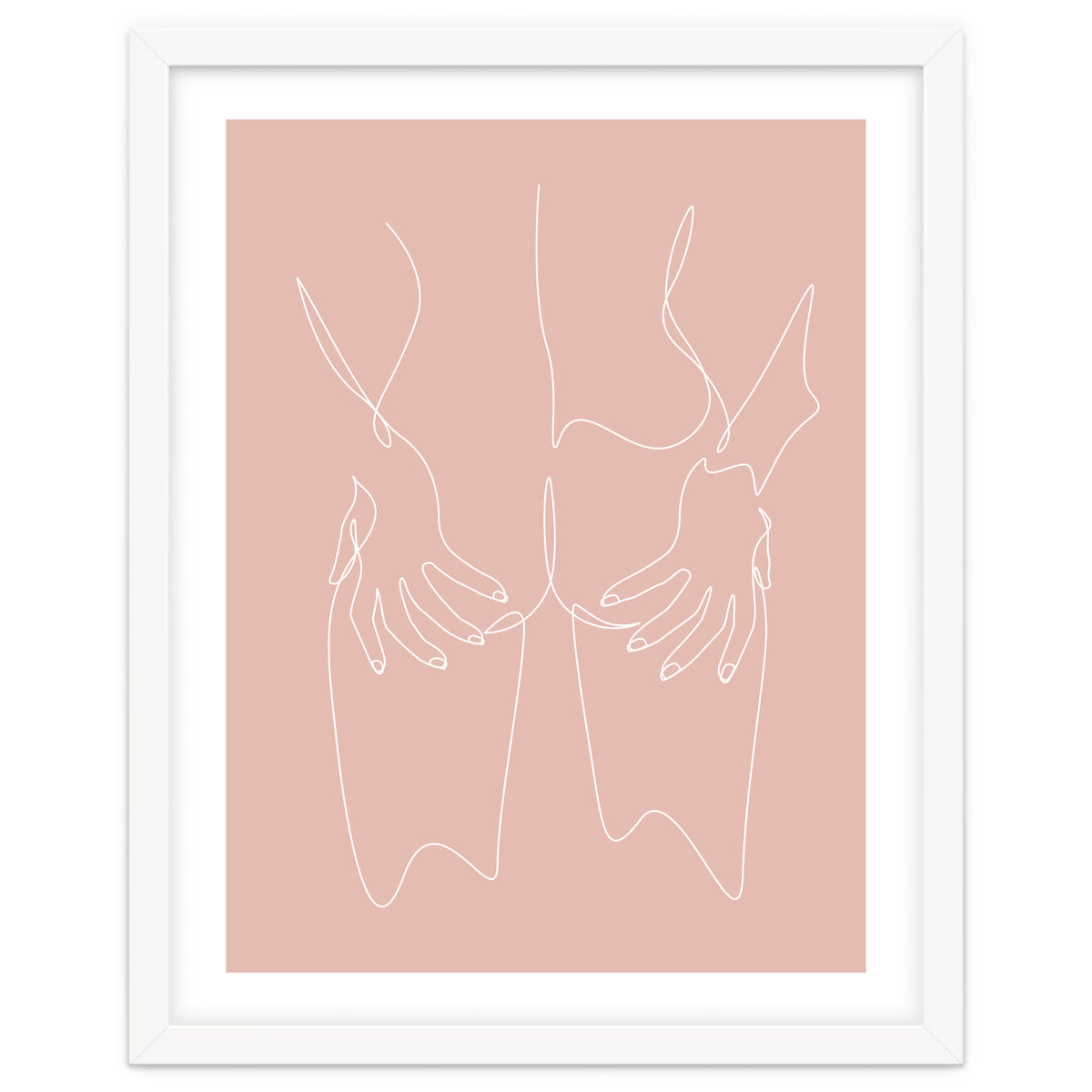 hot girl nude line pink