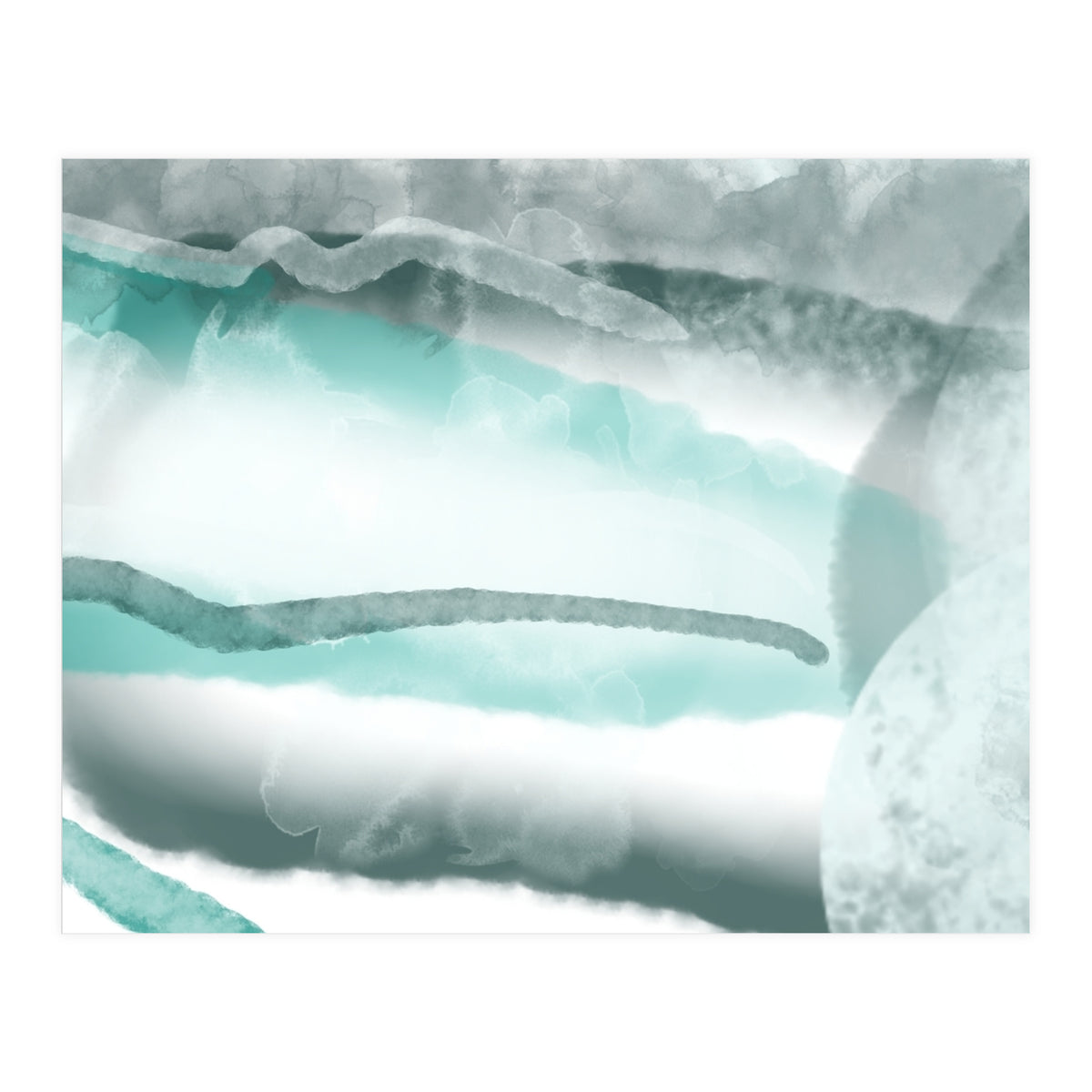 Depths In Green (Print Only)