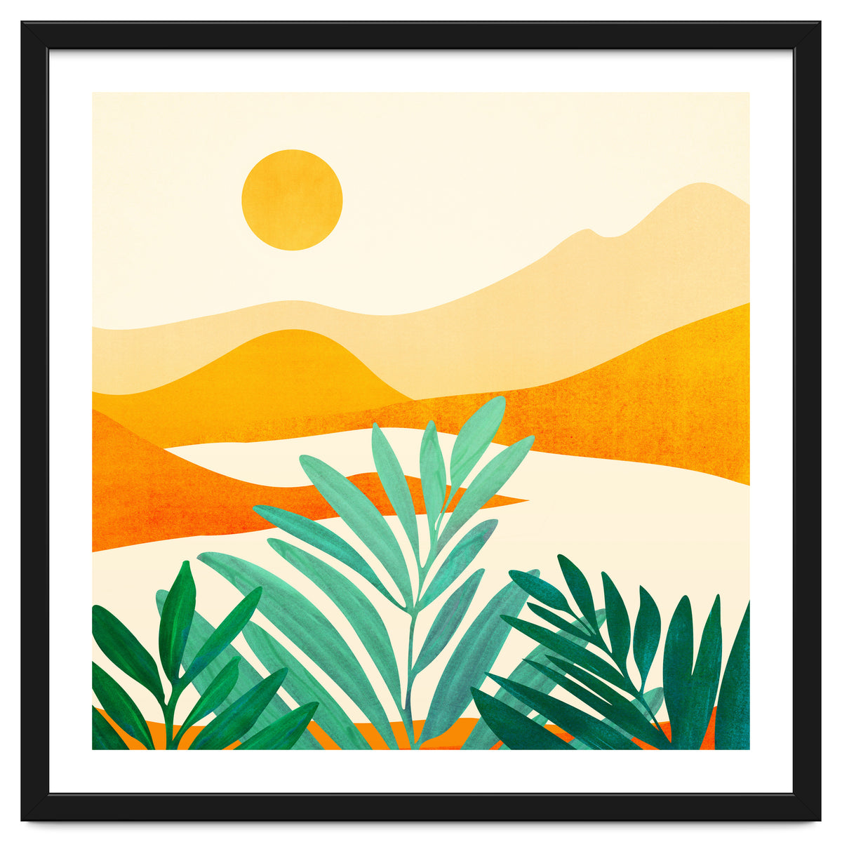 Golden Alpine Sunset