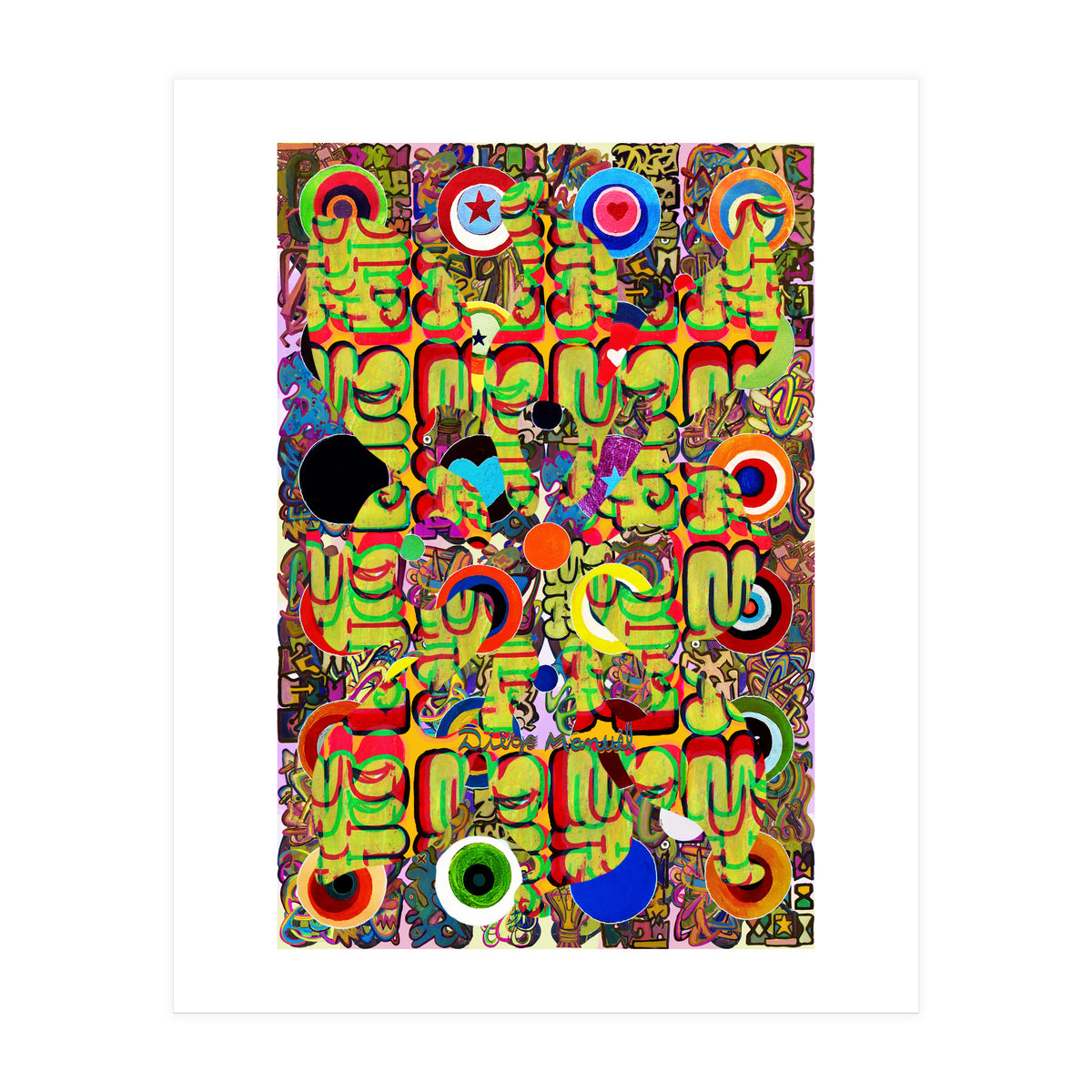 Fuego Y Graffiti 74 (Print Only)