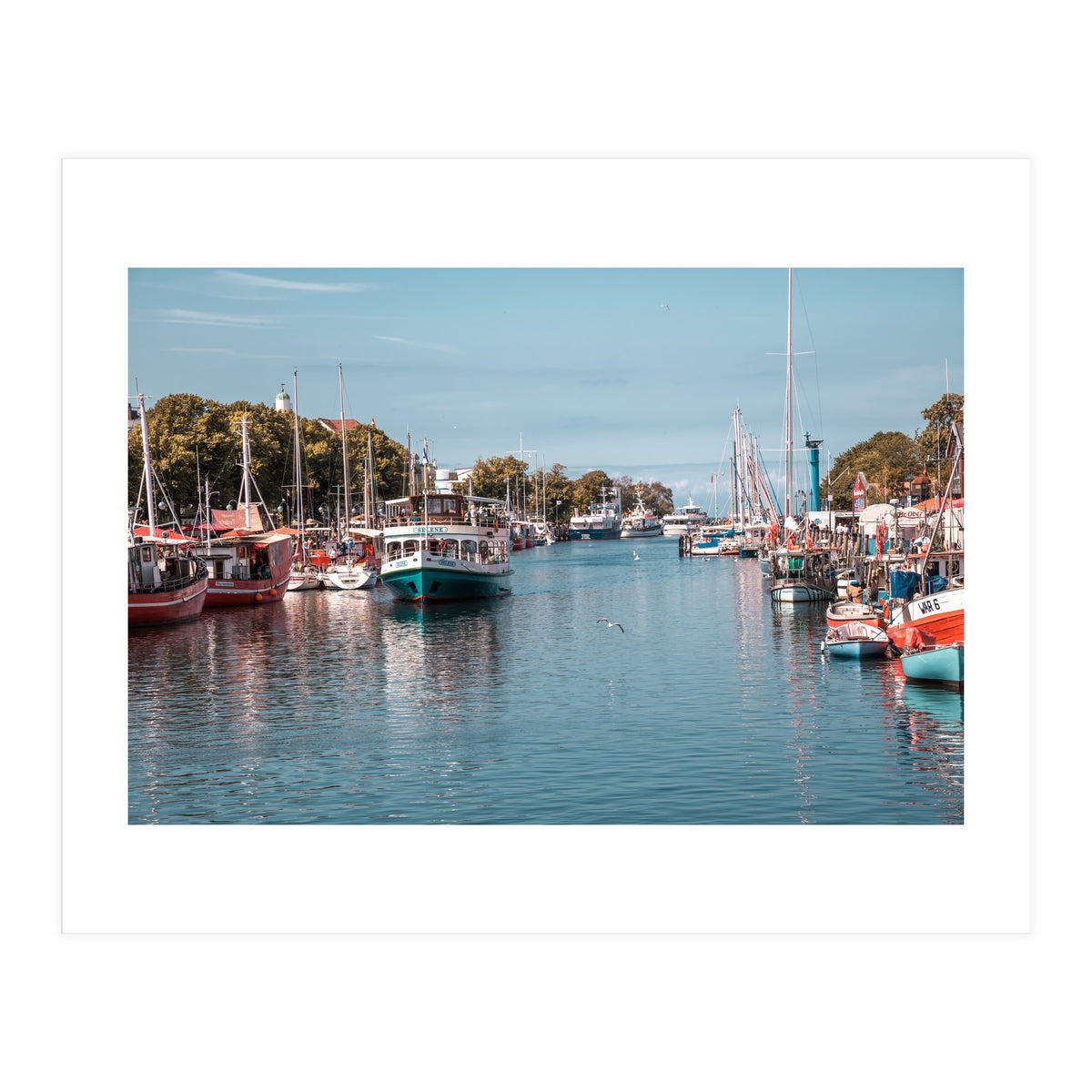 Old Pier Warnemünde (Print Only)