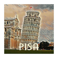 Pisa Tower, Italy (Print Only)