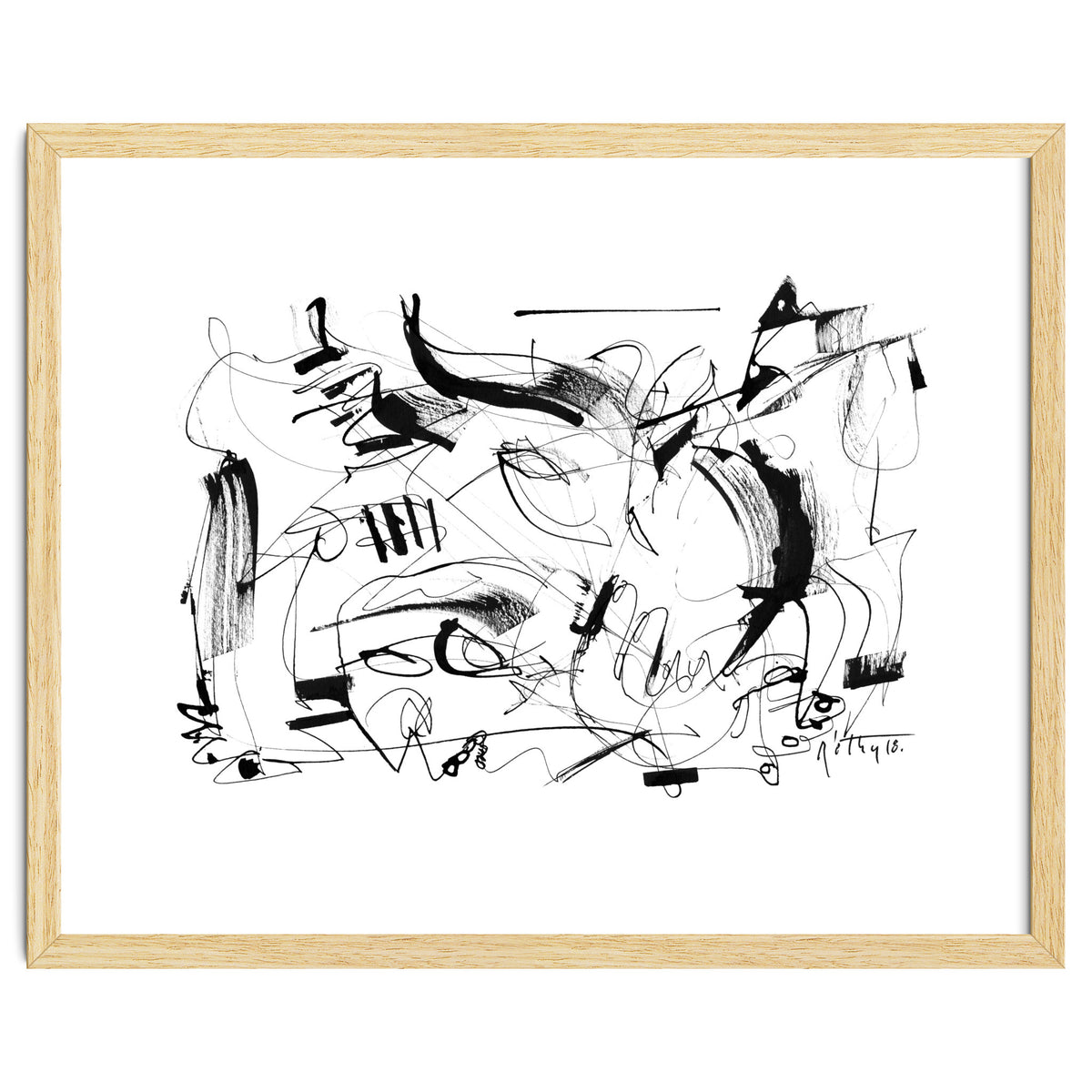 Crushed by a Bull - b&w