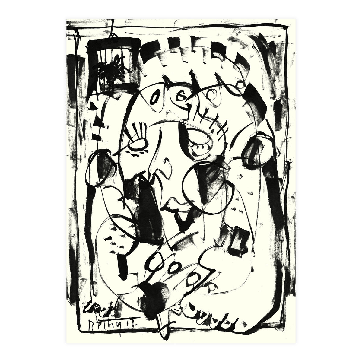 Caged Bird (Print Only)