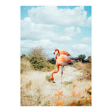 Flamingo Couple (Print Only) thumbnail