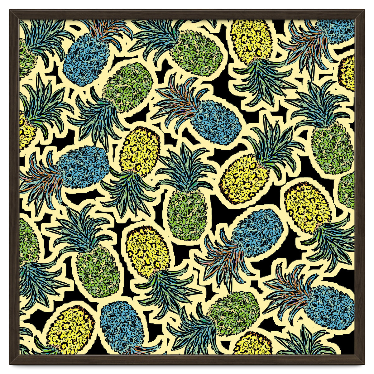 Pineapple Pandemonium Retro Tone