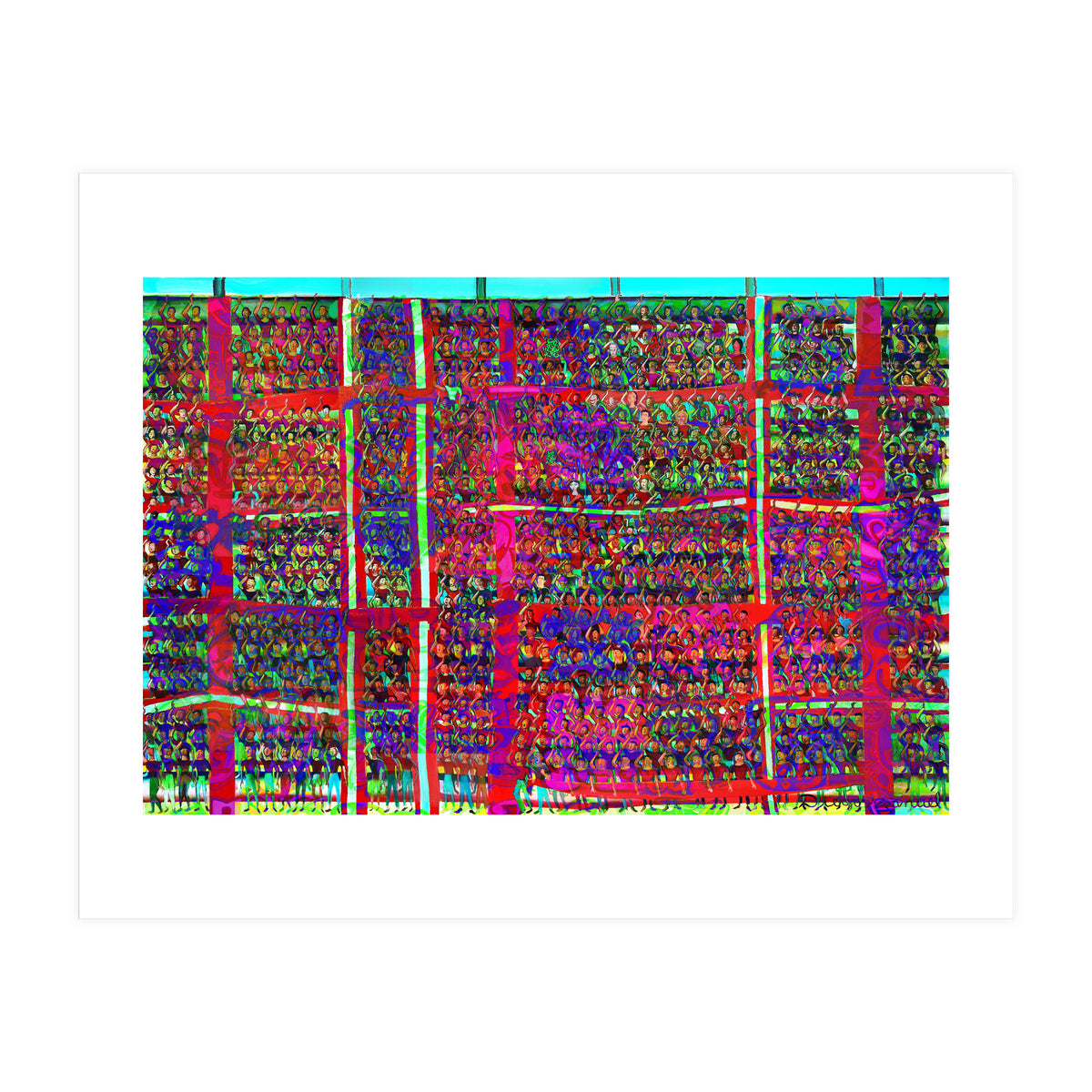 Gran Hinchada Roja 17 (Print Only)