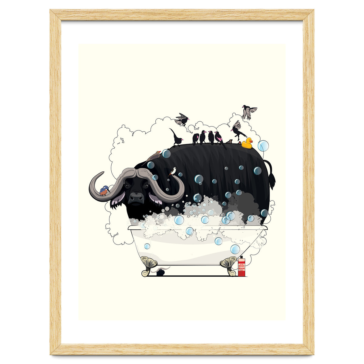 Buffalo in the Bath, Funny Bathroom Humour