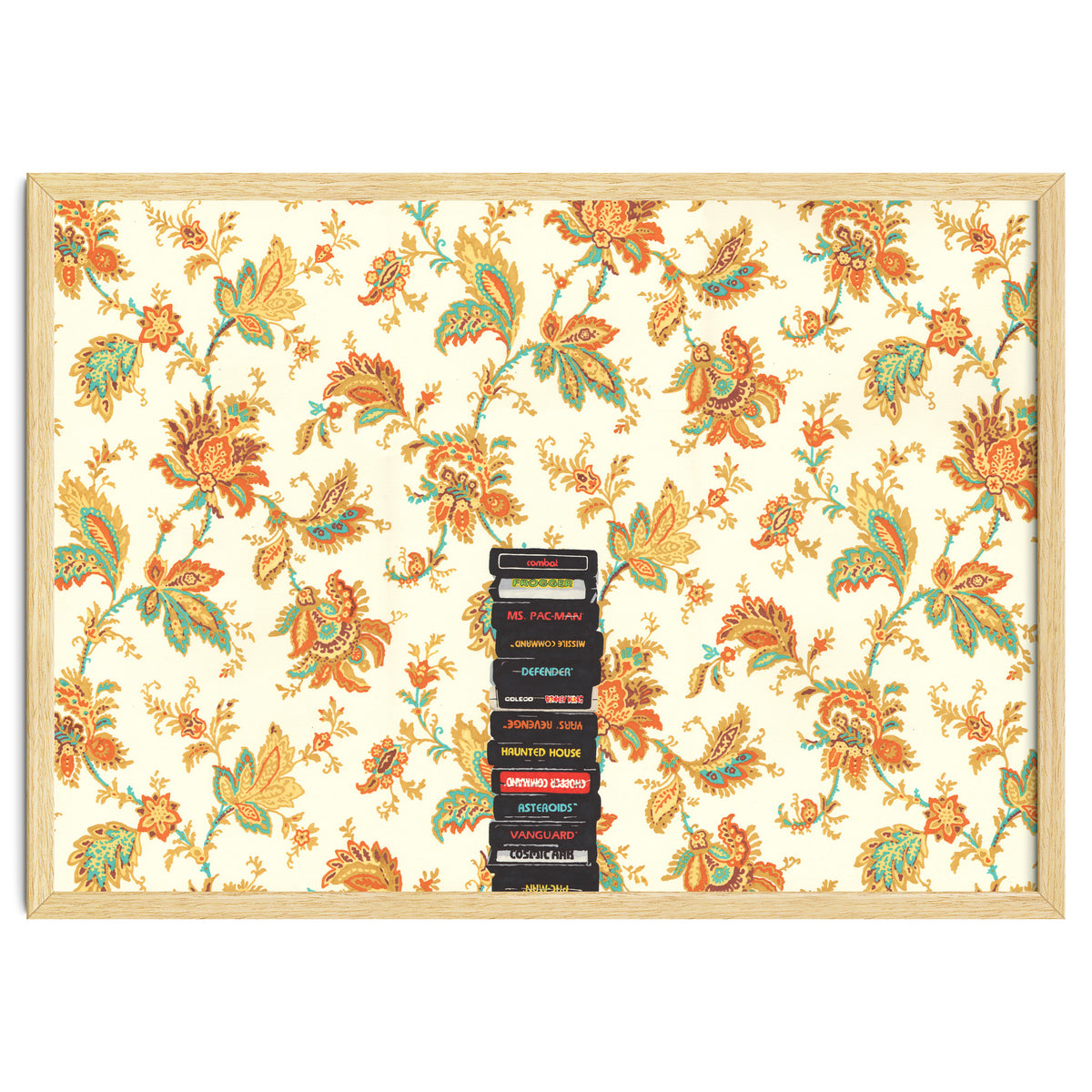 Atari & Flower Wallpaper