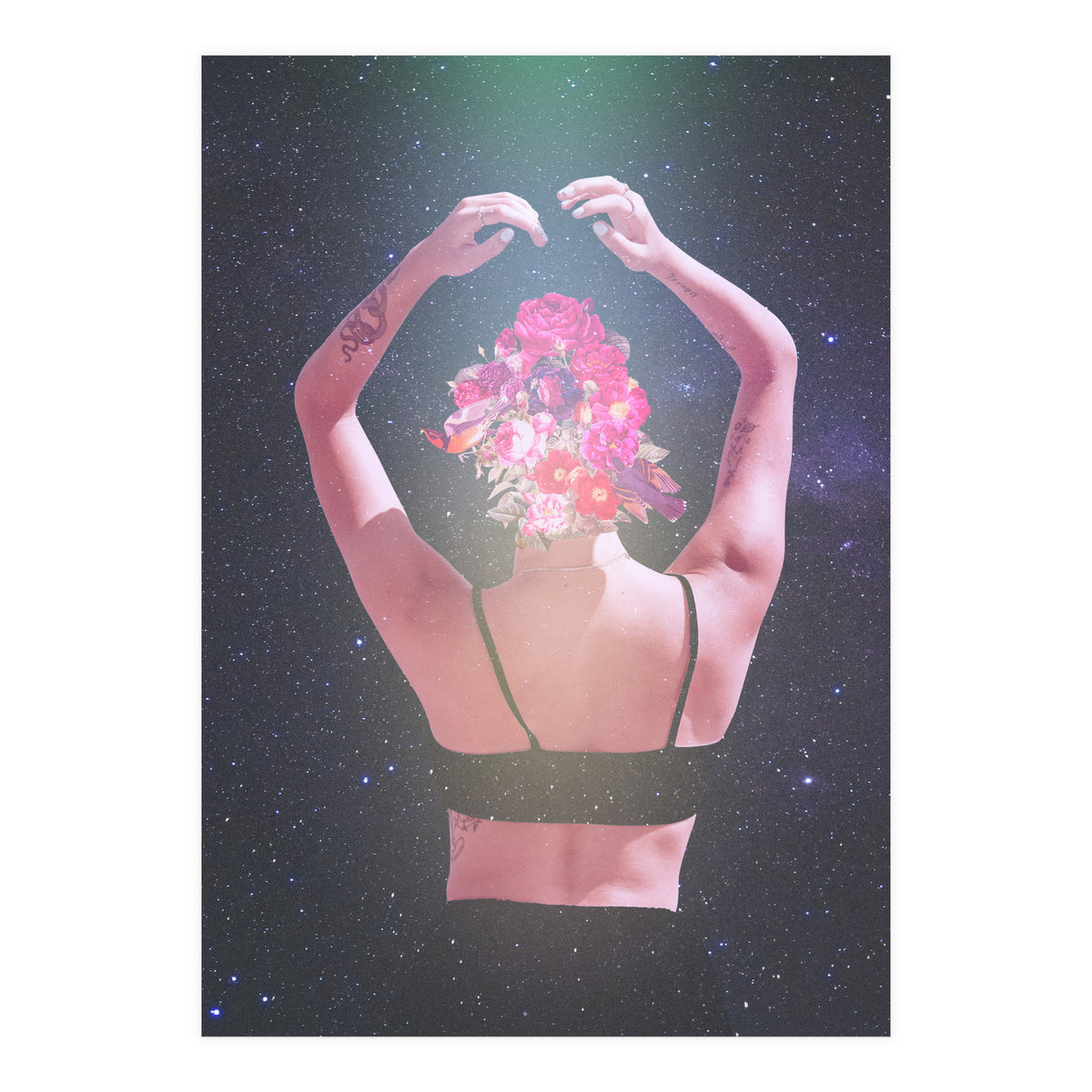 Sexy Blooming Flowers (Print Only)