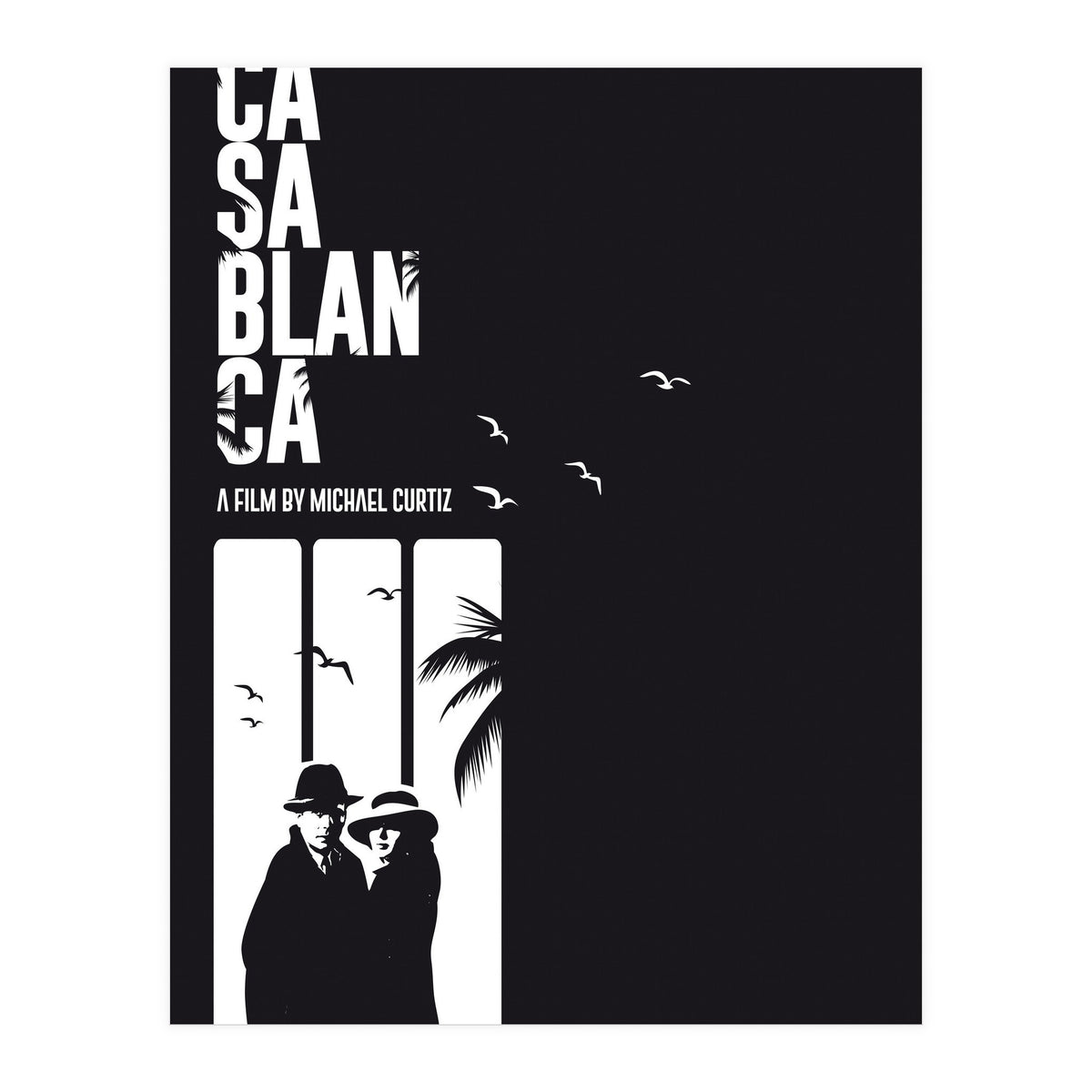 Casablanca movie poster (Print Only)