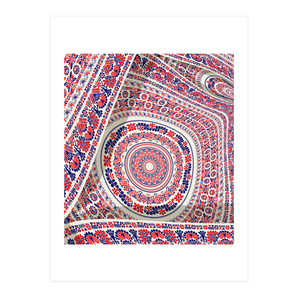 Romanian embroidery background 38 (Print Only)