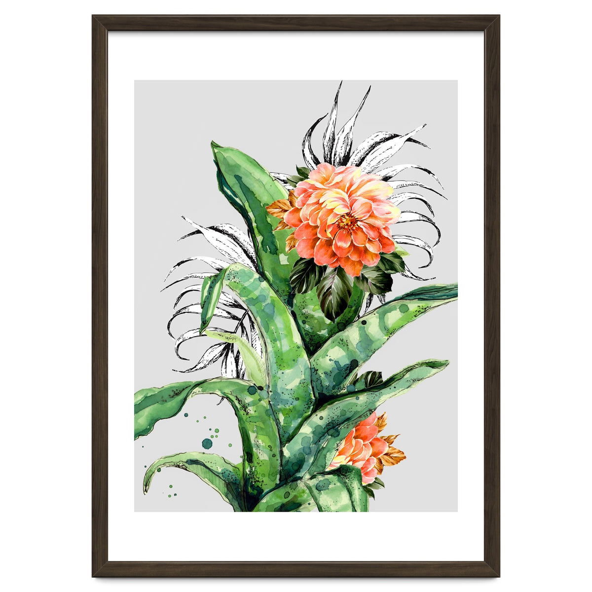 Collage of florid nature