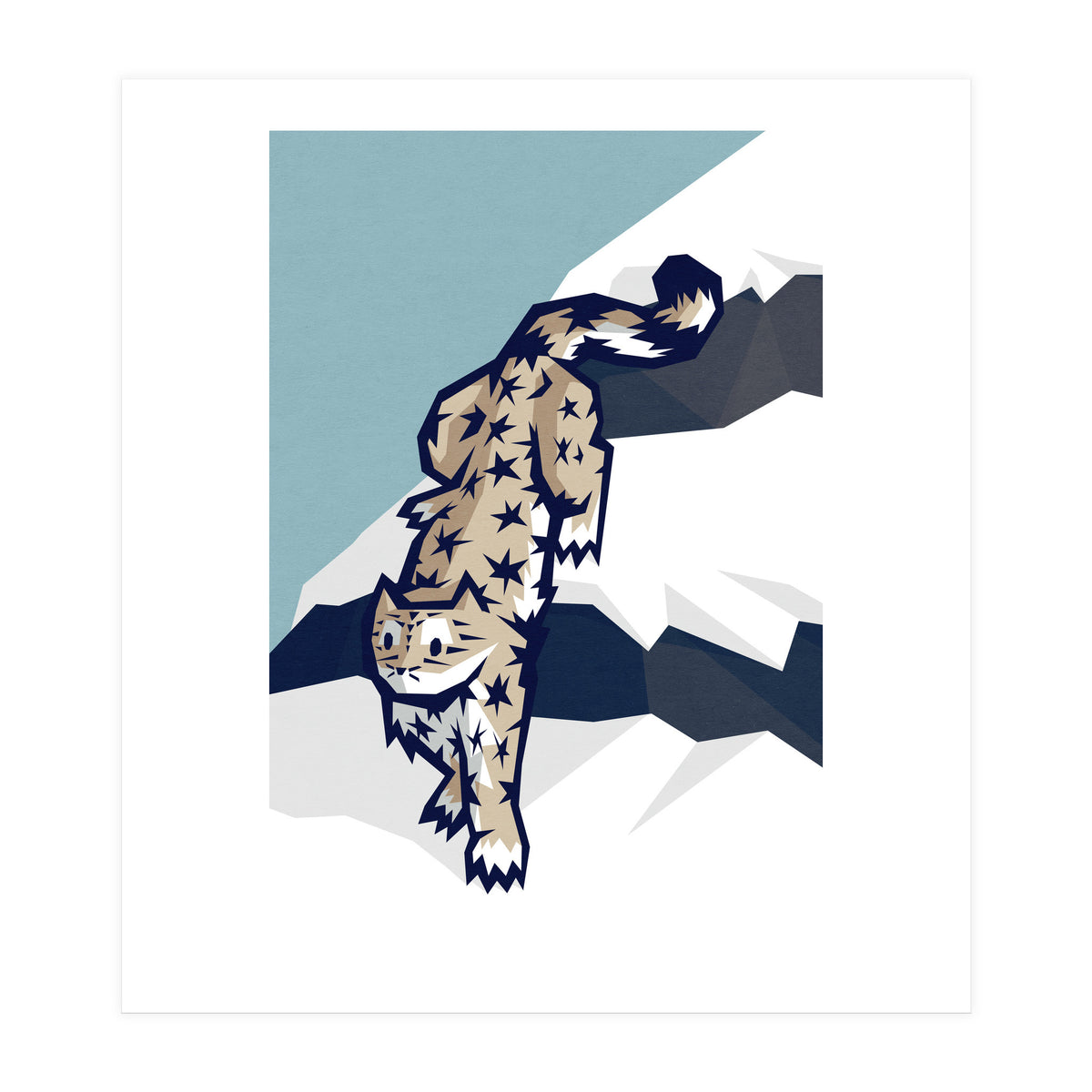Snow leopard (Print Only)