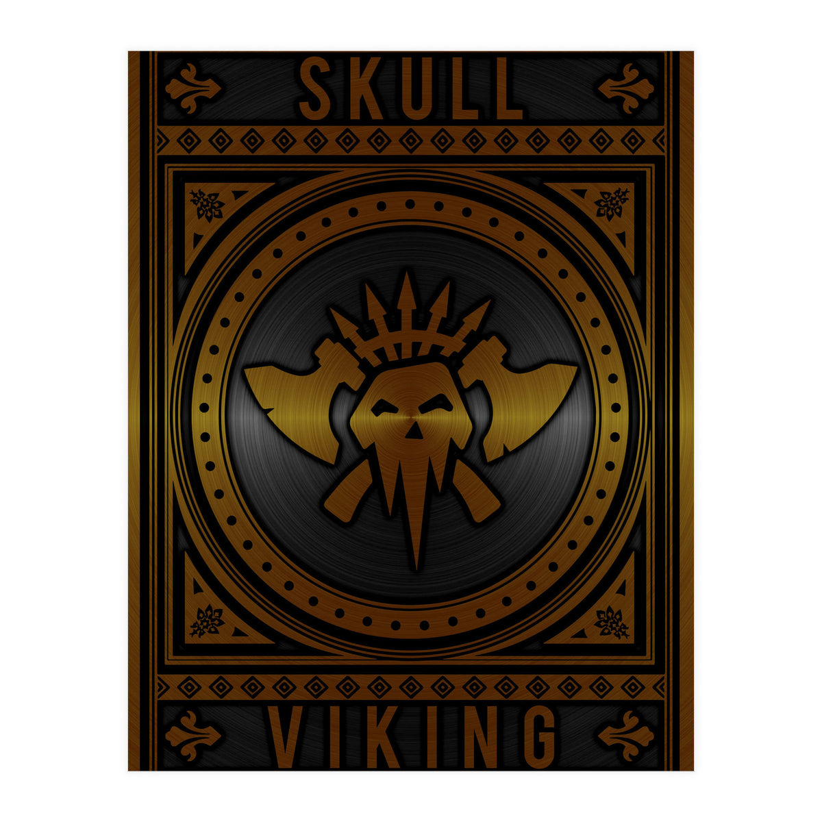 Skull Viking (Print Only)