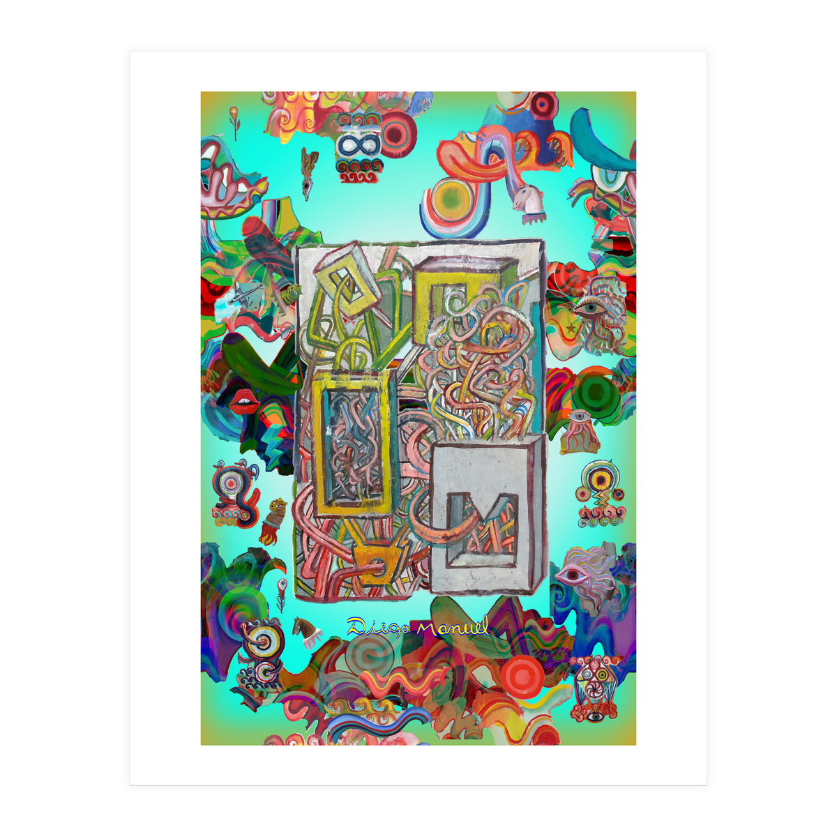 Graffitis 2021 Tapiz 10 (Print Only)