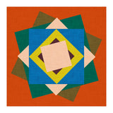 Kilim Floral Orange (Print Only) thumbnail