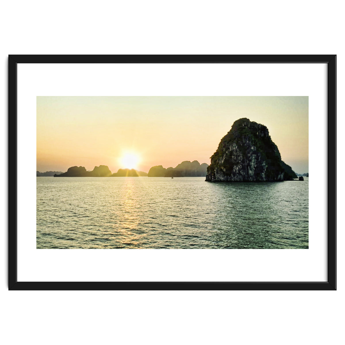 Sunset, Halong Bay