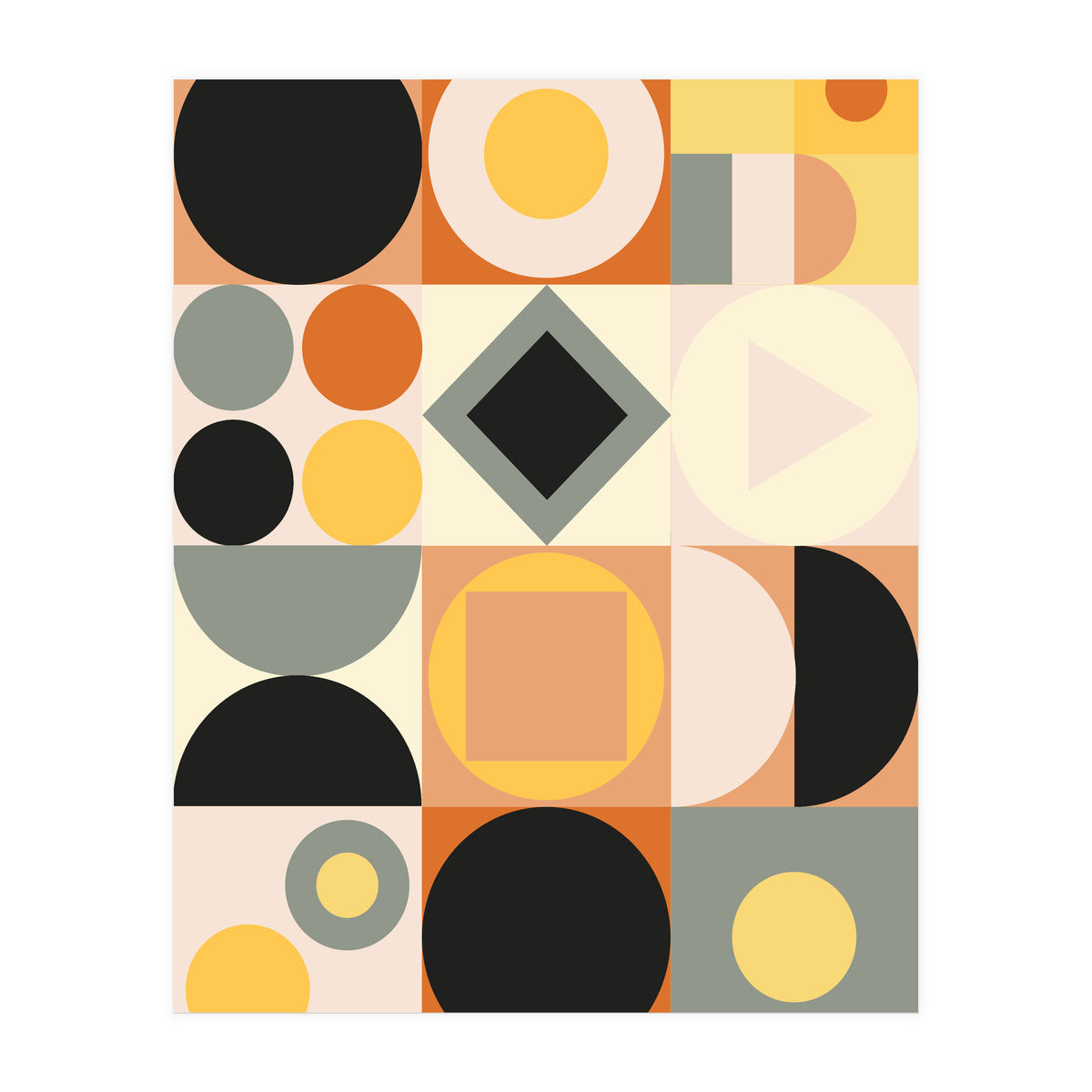 Mescolanza - Rebelion of Geometrica  (Print Only)