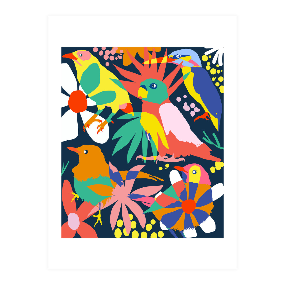 Flamboyant, Unashamed & Free (Print Only)