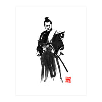 Toshiro mifune, the samurai (Print Only)