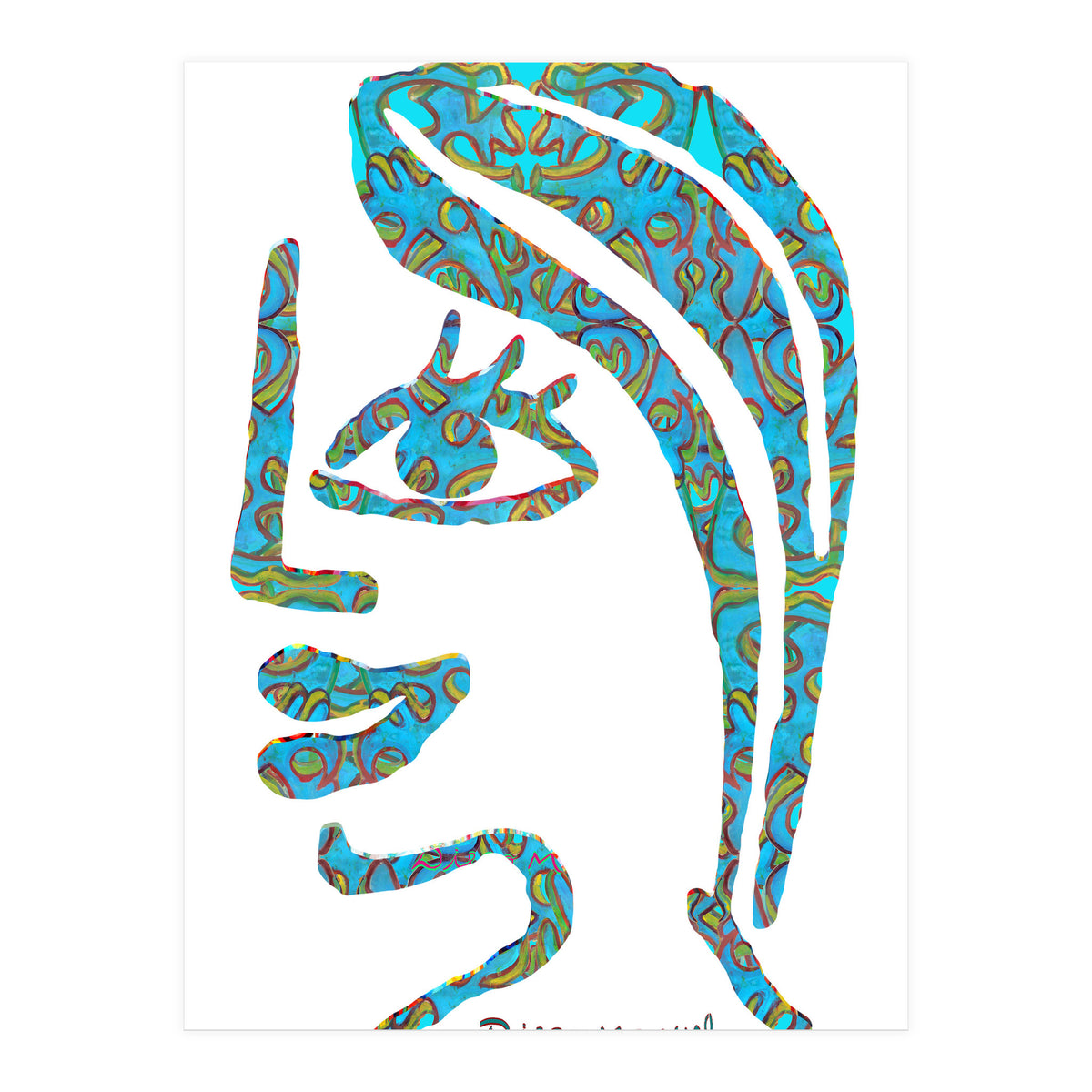 Graffiti Digital 12 2022 D 5  (Print Only)